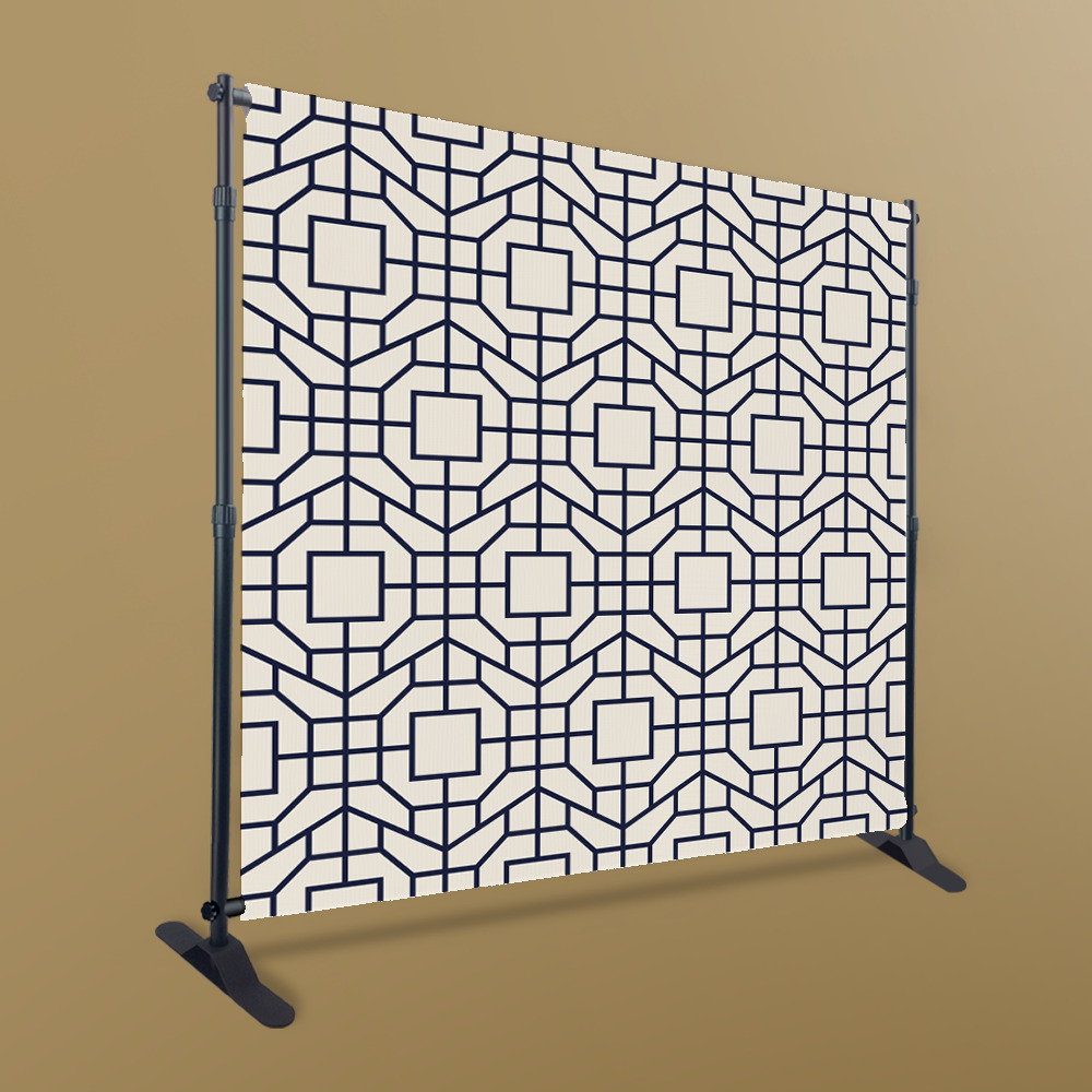 panconi Sichtschutzbanner mit Gestell m10