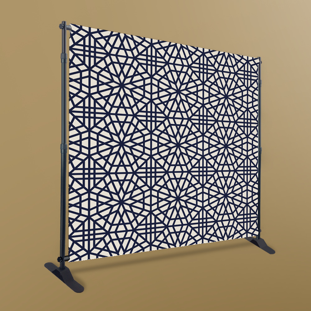 panconi Sichtschutzbanner mit Gestell m17
