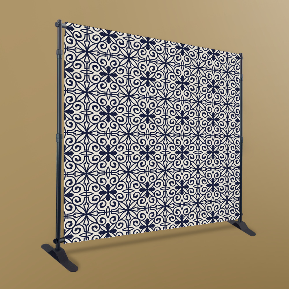 panconi Sichtschutzbanner mit Gestell m2