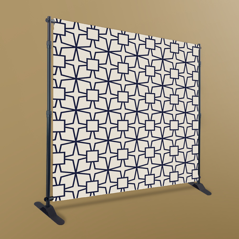 panconi Sichtschutzbanner mit Gestell m24