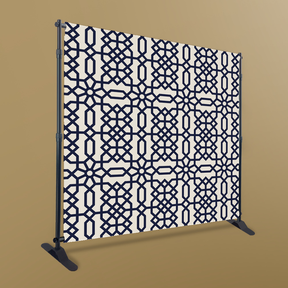 panconi Sichtschutzbanner mit Gestell m3